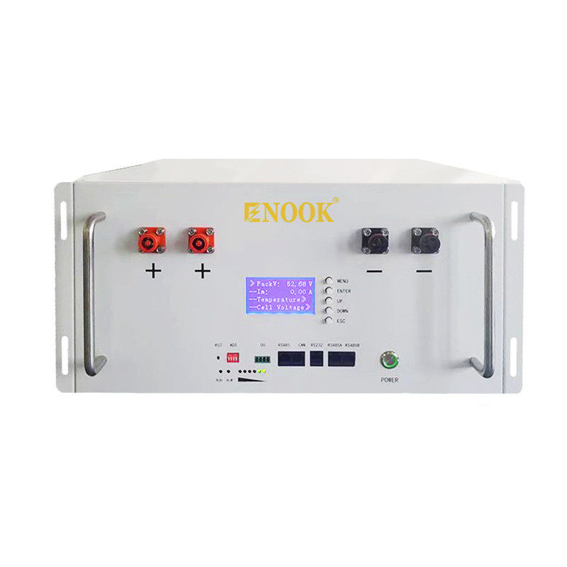 Enook Grade A 48v 51.2v 200ah Rack de servidor Lifepo4 Bateria para sistema de armazenamento de energia solar