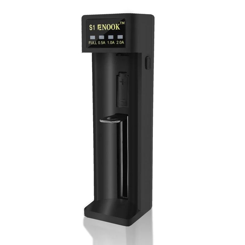 3.7V 2A Carregador de bateria de iões de lítio 18650 26650 16340 18490 21700 20700 Bateria