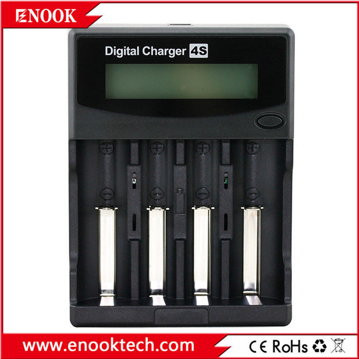Smart 4 Slots AA AAA Carregador de bateria DC3.6V / 3.7V Carregador de bateria recarregável
