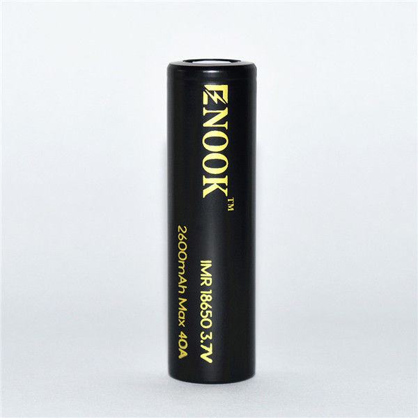 Enook taxa de descarga alta 18650 bateria globo enook 18650 2600mAh 40A 18650 bateria de íons de lítio