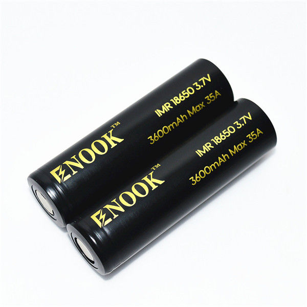 Alta qualidade Enook 18650 3600mAh 35A 3.7v bateria leão bateria recarregável para bateria de bicicleta elétrica