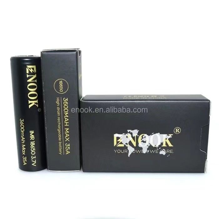 MAX 35A Célula de bateria de íons de lítio 3.7 V 3600mAh 18650 Para lanterna