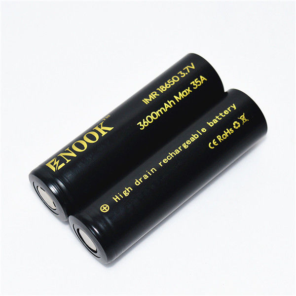 MAX 35A Célula de bateria de íons de lítio 3.7 V 3600mAh 18650 Para lanterna