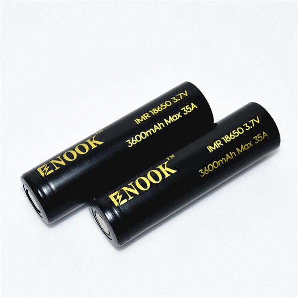 MAX 35A Célula de bateria de íons de lítio 3.7 V 3600mAh 18650 Para lanterna