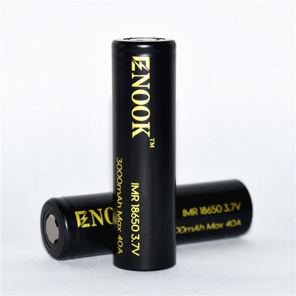 Por grosso Enook 18650 3000mAh 15A bateria de 3,7v para lanterna, bateria para bicicleta elétrica