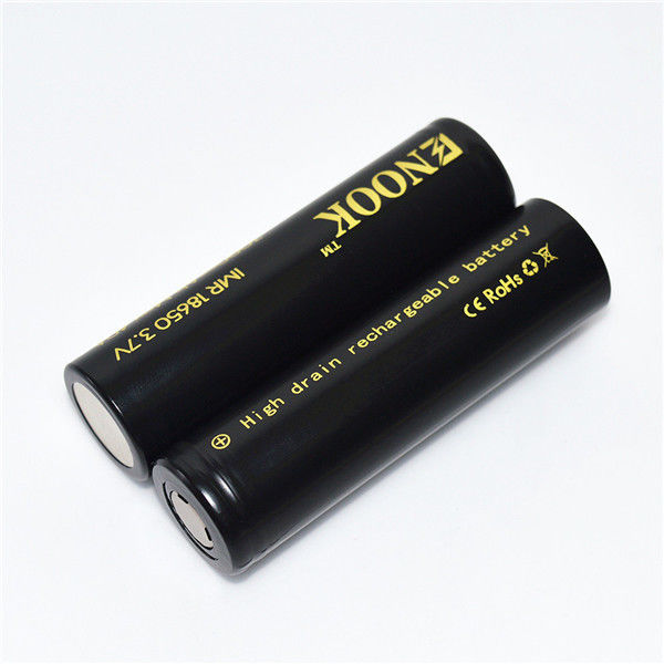 Bateria recarregável de íons de lítio de alta capacidade 40A 18650 3,7 V Célula de bateria de 3000mah