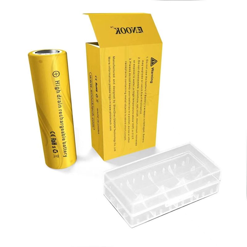 18650 Célula de bateria de íons de lítio 3.7V 1500mah 2000mah 5C 2600mah 3C 3000mah Para bicicletas