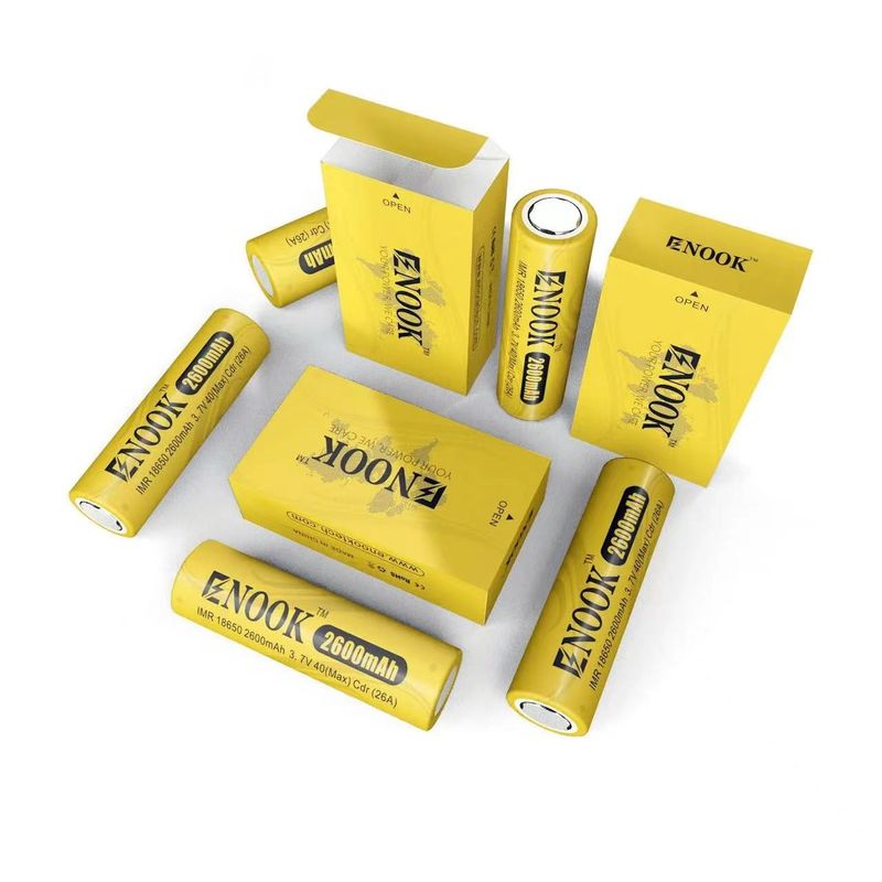 18650 Célula de bateria de íons de lítio 3.7V 1500mah 2000mah 5C 2600mah 3C 3000mah Para bicicletas
