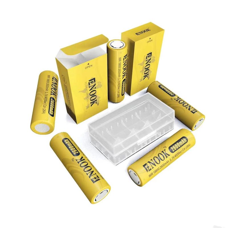 18650 Célula de bateria de íons de lítio 3.7V 1500mah 2000mah 5C 2600mah 3C 3000mah Para bicicletas