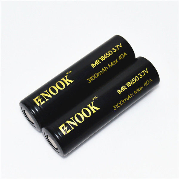 3100mAh 3.7V 18650 Bateria recarregável de alta descarga