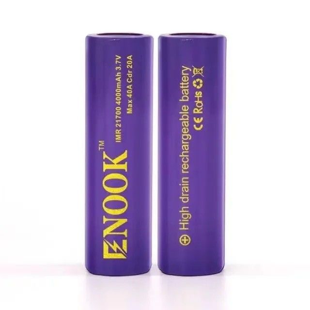 Célula de bateria recarregável de íons de lítio 3.7V 4000mAh 21700 Para E Bike Scooter