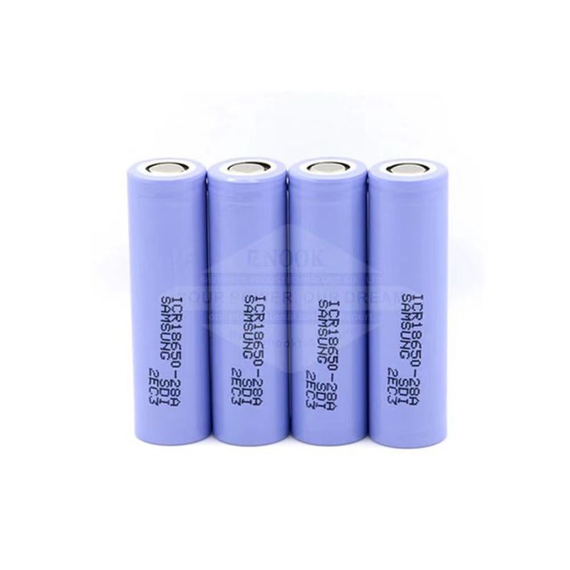 Recarregável 3.7 V 18650 Bateria Li-Ion 2800mAh Bateria de Iões de Lítio de Alta Potência
