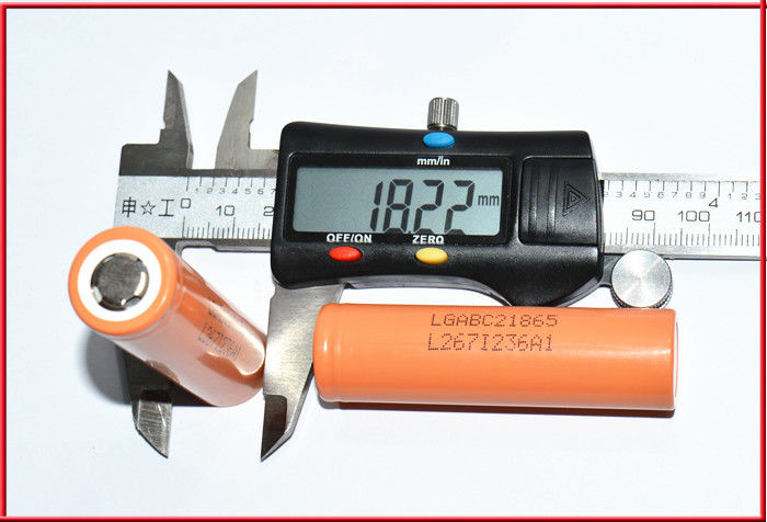 Bateria de íon de lítio 18650 Célula de bateria ABC2 recarregável 3.7 V Bateria de íon de lítio 2800mah