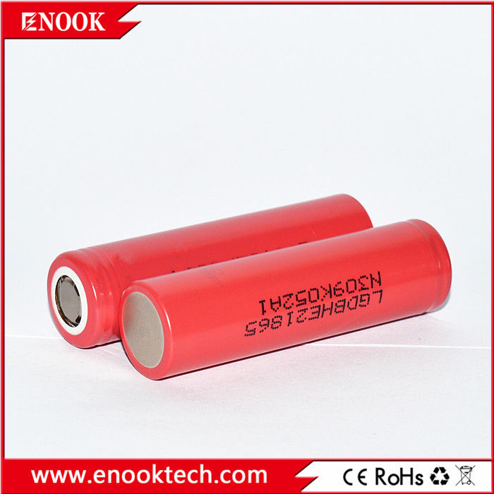 HE2 2500mah Li Ion 18650 Célula de bateria para bicicletas E Lâmpada elétrica ferramenta