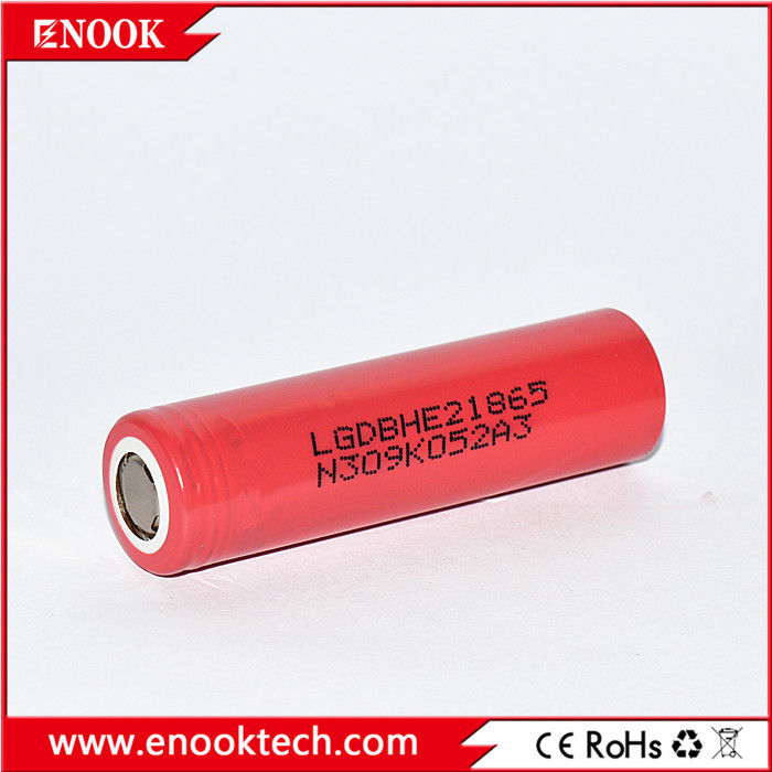 HE2 2500mah Li Ion 18650 Célula de bateria para bicicletas E Lâmpada elétrica ferramenta