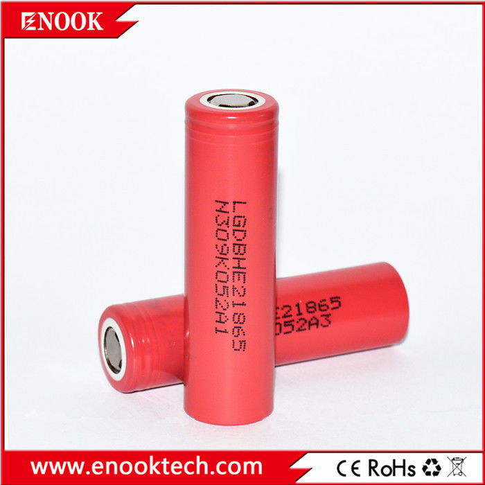 HE2 2500mah Li Ion 18650 Célula de bateria para bicicletas E Lâmpada elétrica ferramenta