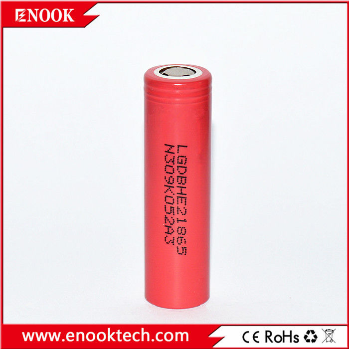 HE2 2500mah Li Ion 18650 Célula de bateria para bicicletas E Lâmpada elétrica ferramenta