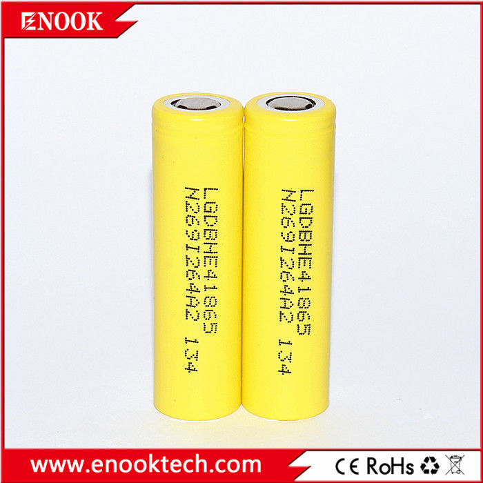 Bateria HE4 por grosso, ICR18650HE4 18650 2500mAh bateria he4 de 3,6 V, he2 35Amps 18650 bateria de polímero de íons de lítio de 3,7 V