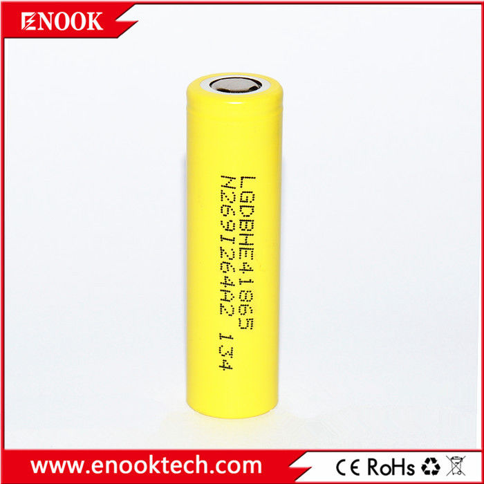 Bateria HE4 por grosso, ICR18650HE4 18650 2500mAh bateria he4 de 3,6 V, he2 35Amps 18650 bateria de polímero de íons de lítio de 3,7 V