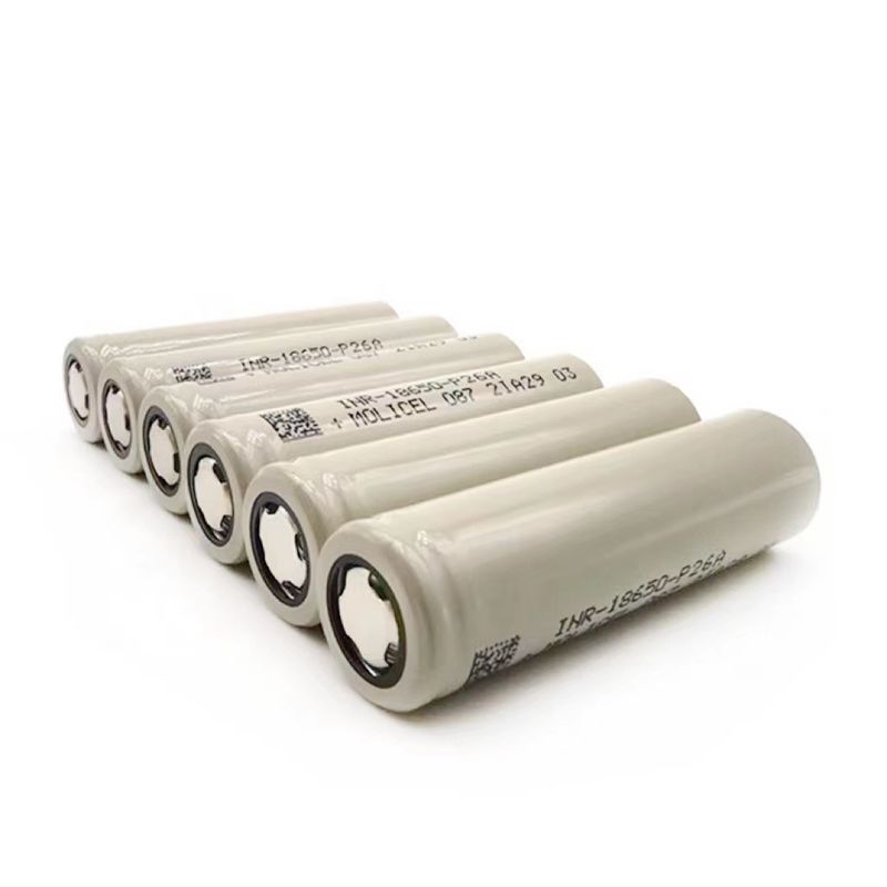 Por grosso Célula de alto desempenho 3.7v I Molicel 3.7v 2600mah 18650 P26A Bateria recarregável para eletrônicos de consumo
