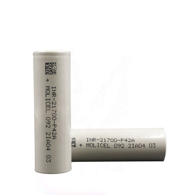 P42A Molicel Alta Capacidade 21700 Bateria Li-Ion 3.7v Bateria de Lítio NCM Célula 4200mAh Brinquedos Elétricos 100% Autêntico