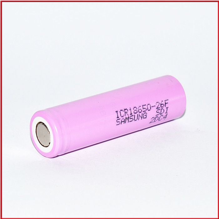 SAM ICR18650 26F 2600mAh 26JM 26J 26H 3.6V 18650 2600mAh bateria de lítio 510 bateria de linha