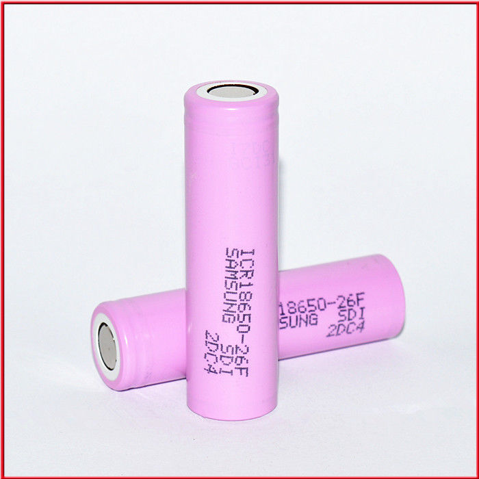 SAM ICR18650 26F 2600mAh 26JM 26J 26H 3.6V 18650 2600mAh bateria de lítio 510 bateria de linha