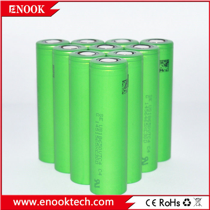 Bateria de bicicleta eletrônica 3.6V 18650 US18650VTC4 2100mAh 18650 30A Max Bateria de chave de fenda contínua Para a Sony