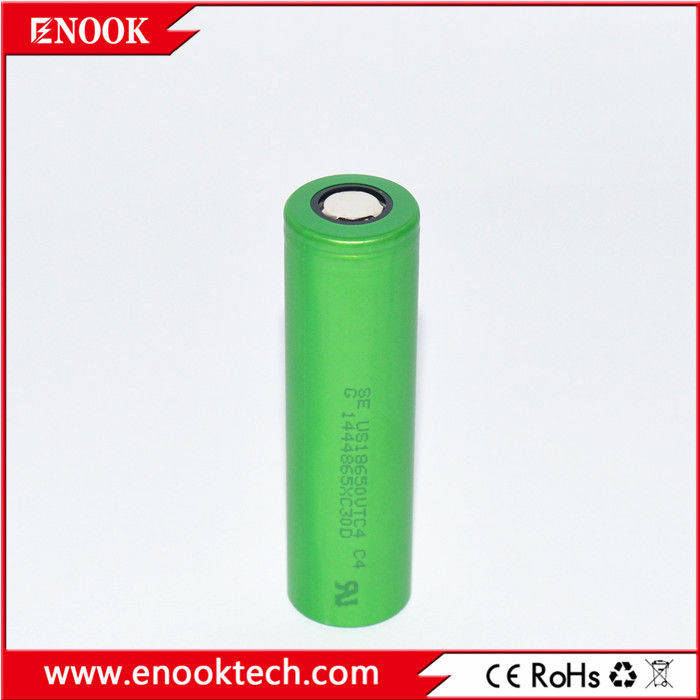 Bateria de bicicleta eletrônica 3.6V 18650 US18650VTC4 2100mAh 18650 30A Max Bateria de chave de fenda contínua Para a Sony