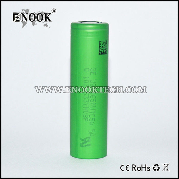 Especificações da bateria Vtc5 2600mAh por atacado em bateria recarregável iônica 3.7V 18650 bateria