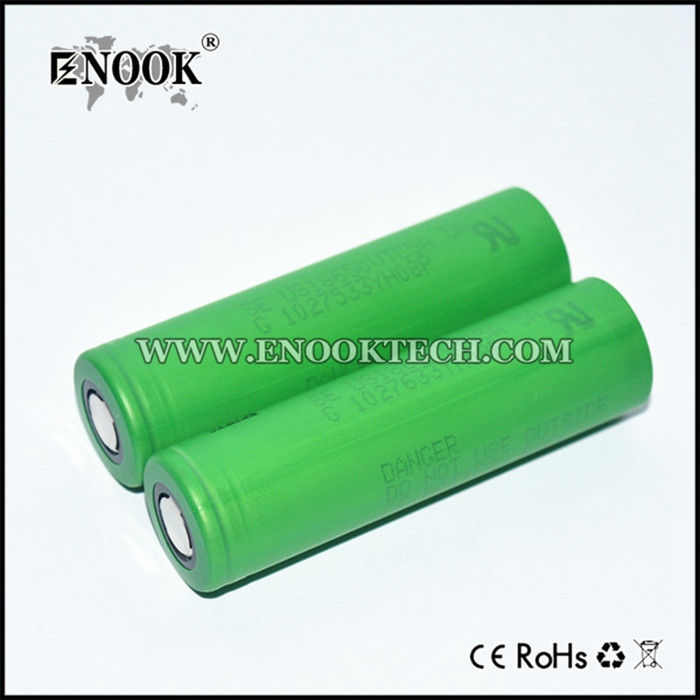 Especificações da bateria Vtc5 2600mAh por atacado em bateria recarregável iônica 3.7V 18650 bateria