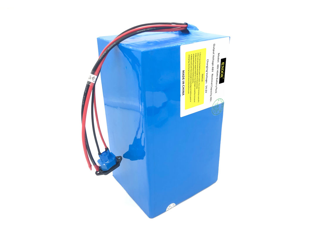 Enook Azul Tipo 48v 40ah Bateria de Íons de Lítio Para E Bike Personalizada