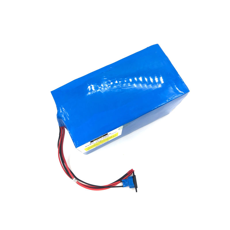 48V 40Ah 50A E Bateria de Scooter Tipo Azul Bateria de Íon de Lítio E de Bicicleta Com Carregador