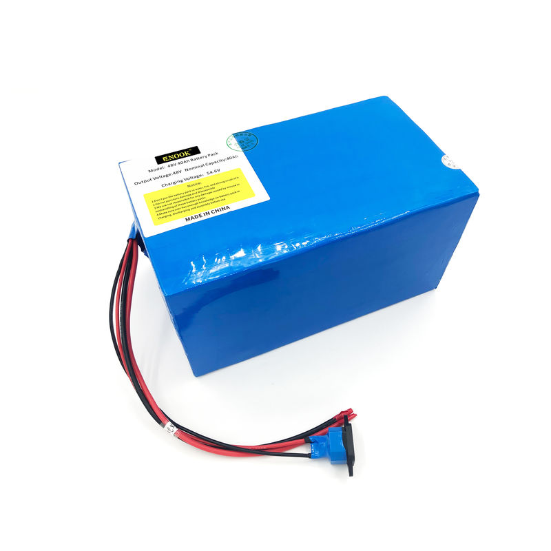 Tipo azul 48V 40ah E Scooter Bateria de íons de lítio personalizada para veículos elétricos