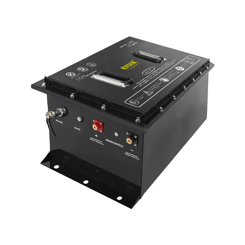 Bateria de carrinho de golfe recarregável 12.8v 24v 36v 48v 51.2v 72v 100AH Bateria de iões de lítio Lifepo4 com software inteligente BMS