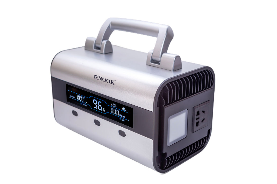 China Fábrica AC 500Wh LiFePo4 Bateria Acampamento ao ar livre 500w 1000W Gerador Portátil Central de Energia