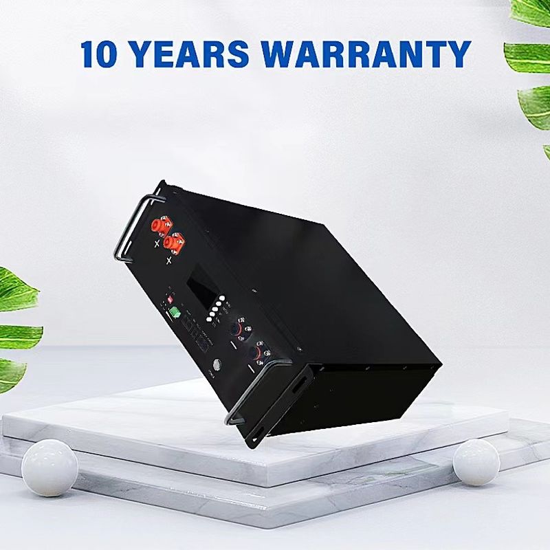 51.2V Bateria de armazenamento de energia para rack de servidores com bateria LiFePO4
