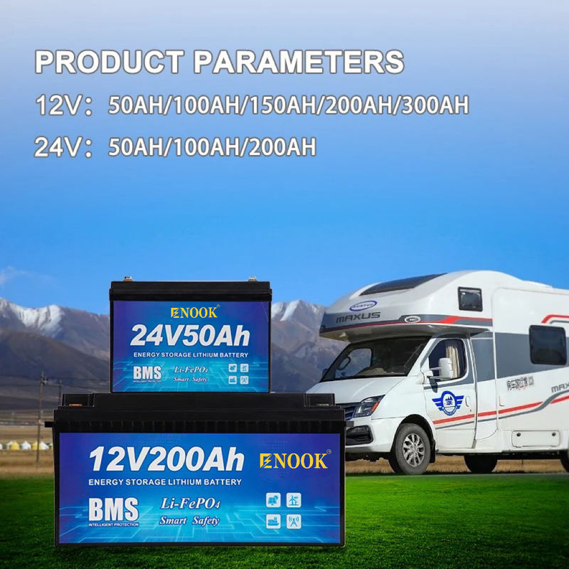 Best seller EUA Alemanha Reino Unido Canadá 24v Deep Cycle Solar RV Caravana Marinha 24 volts Baterias de íons de lítio 24V 100ah LiFePO4