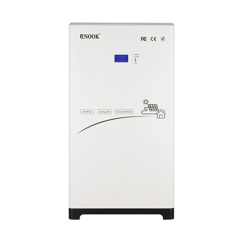 Sistema de armazenamento de energia solar de rede híbrida 10 ~ 20 Kwh Potência de saída 15PCS LifePO4 Bateria de lítio paralela
