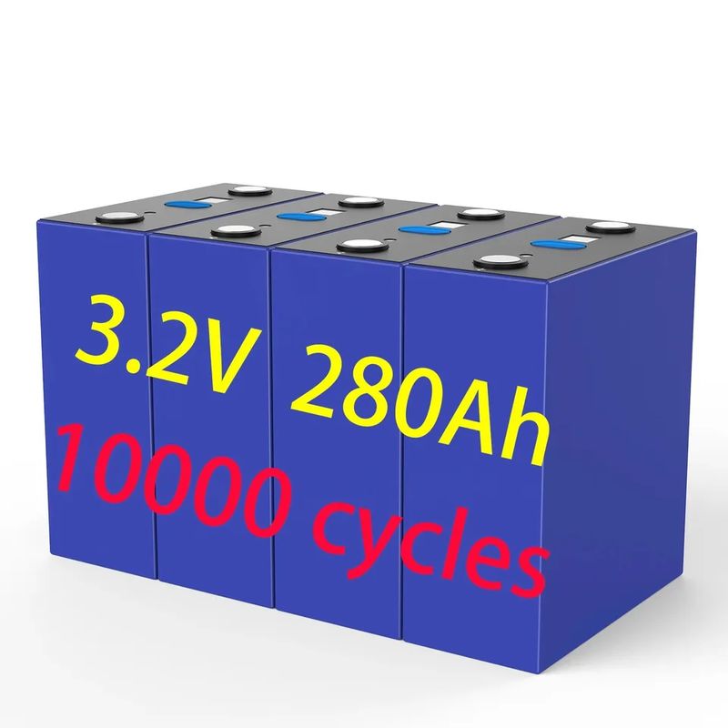 Bateria de iões de lítio LifePo4 personalizada de 3,2 V 100Ah OEM/ODM Aceita temperatura de carregamento 0.C ~ 65.C