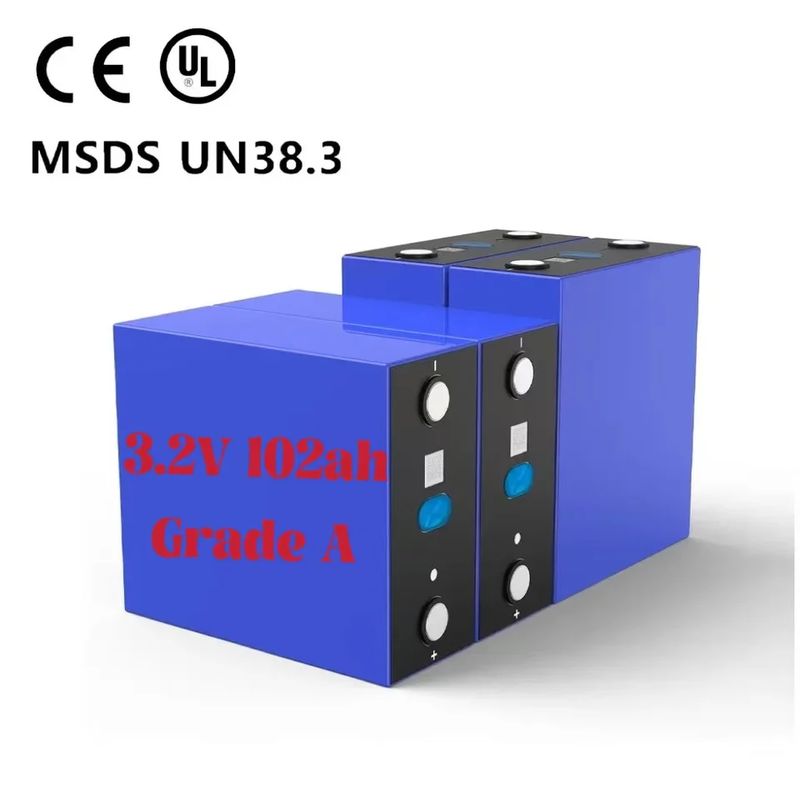 Ucrânia Polónia Eu Stock 3.2V Prismático Lifepo4 Cell 105Ah 280AH 304AH com BMS Grau A