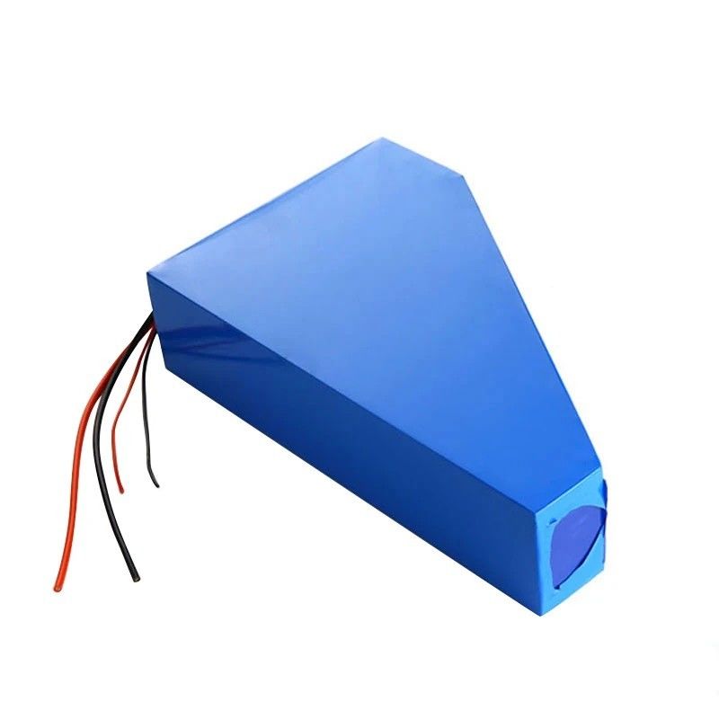Bateria de bicicleta triangular personalizável de 72V 3000W 3500W 72V 20Ah Bateria de bicicleta com 18650 células
