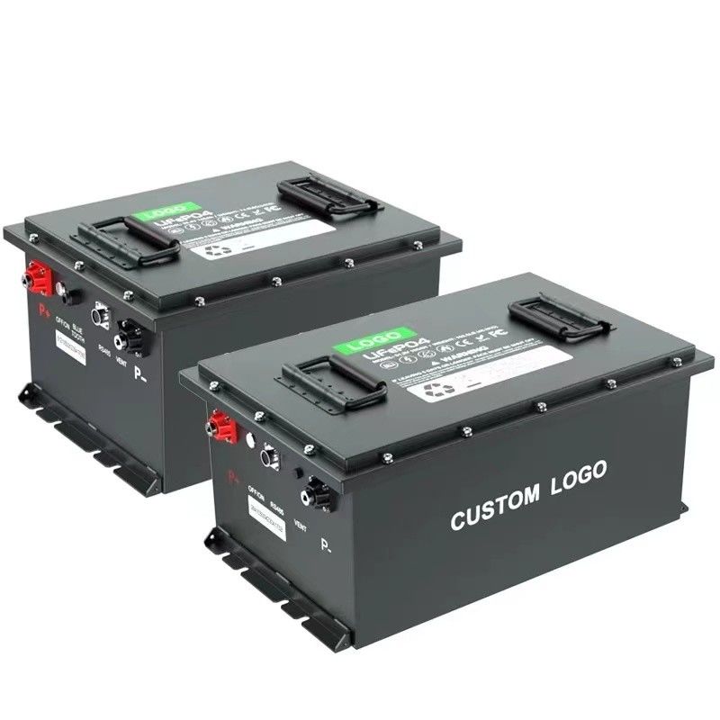 OEM/ODM Lifepo4 Bateria Carrinho de golfe Bateria 24V 36V 48V 72V 50Ah 100Ah 200Ah com Smart BMS